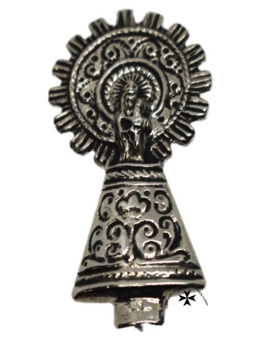 Broche Virgen del Pilar, ref. 243.