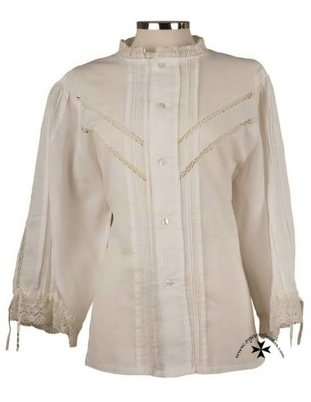 Medieval-traditional blouse, model Mercedes de Orleans.