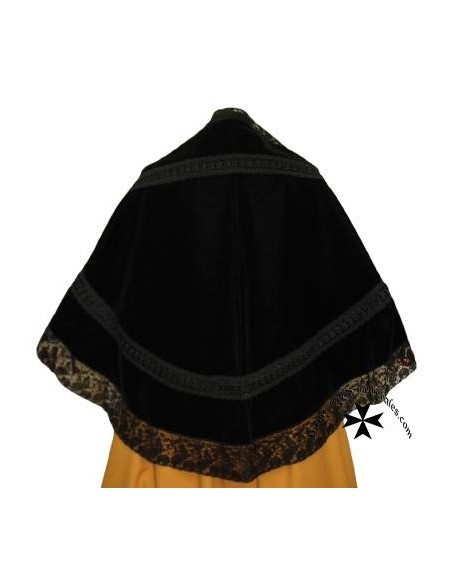 Bancal Pirineos, terciopelo negro, R2142.