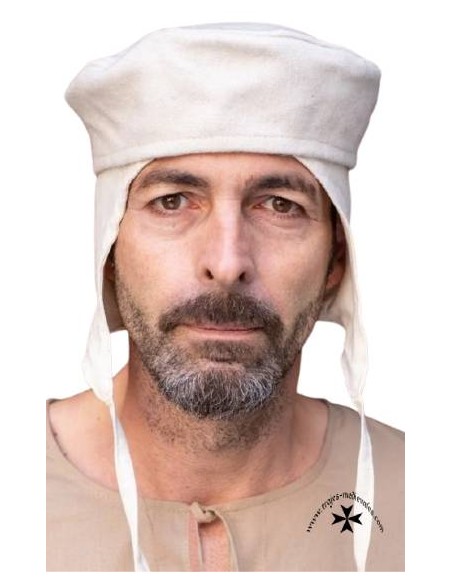 Gorro de lana Hugo. Natural