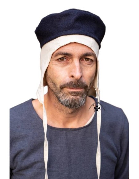 Gorro de lana Hugo. Marino
