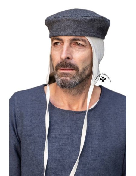 Gorro de lana Hugo. Gris