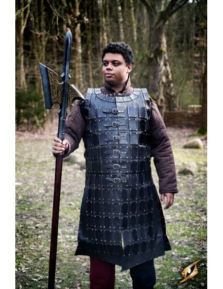 Brigantina Medieval de cuero