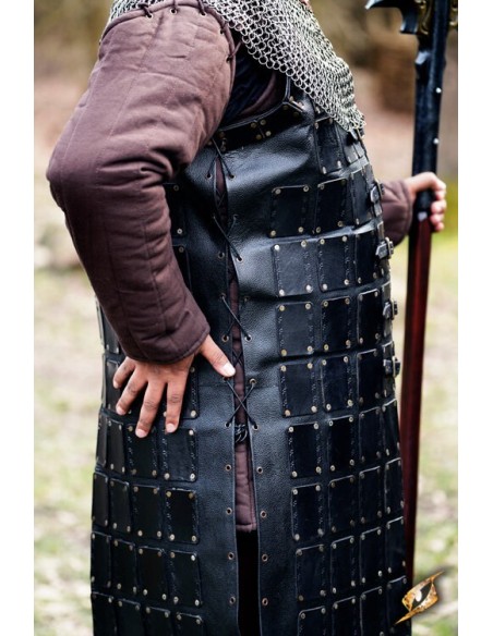 Brigantina Medieval de cuero