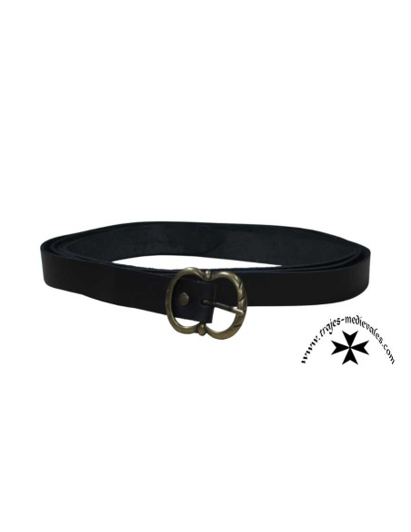 Cinturón medieval de cuero, ref. BTL1237 (2 cm x 170 cm)