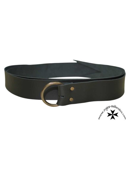 Templar Leather Ring Belt – 4 cm x 175 cm