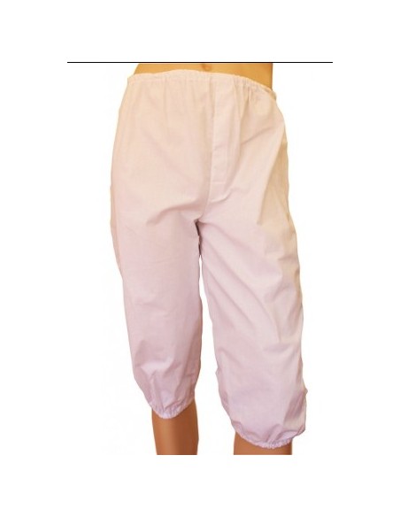 Calzoncillo infantil, blanco o crudo.