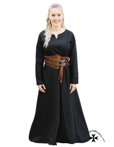 Vestido medieval Milla, varios colores.