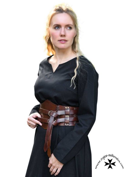 Vestido medieval Milla, varios colores.