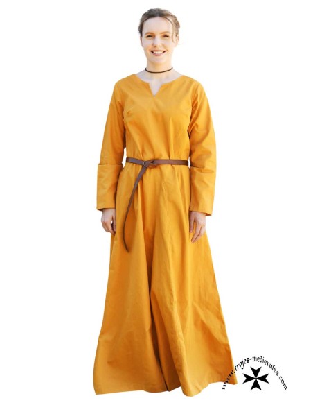 Vestido medieval Milla, varios colores.