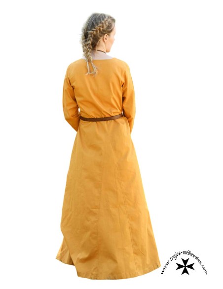 Vestido medieval Milla, varios colores.