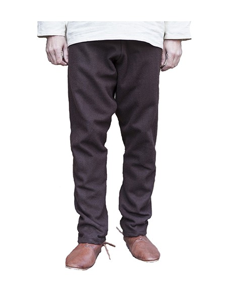 Pantalón thorsberger de lana, Fenris, gris marengo.
