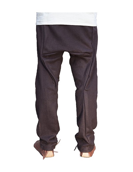Pantalón thorsberger de lana, Fenris, marrón.