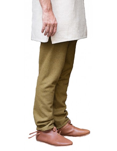 Pantalón thorsberger de lana, Fenris, verde hierba.
