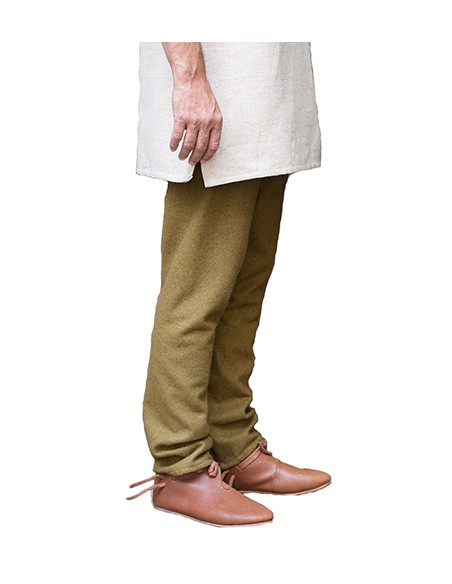 Pantalón thorsberger de lana, Fenris, verde hierba.