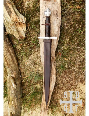 Daga templaria medieval, sin filo