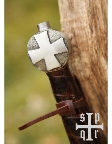 Daga templaria medieval, sin filo