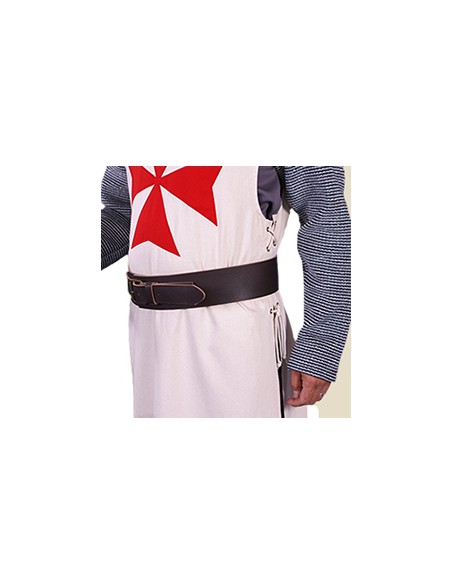 Sobrevesta medieval, caballero, ajustable. (Posibilidad elección de color y cruz)