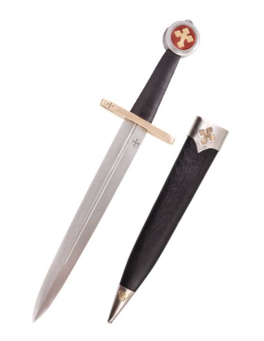 Daga Militia Templi, con vaina