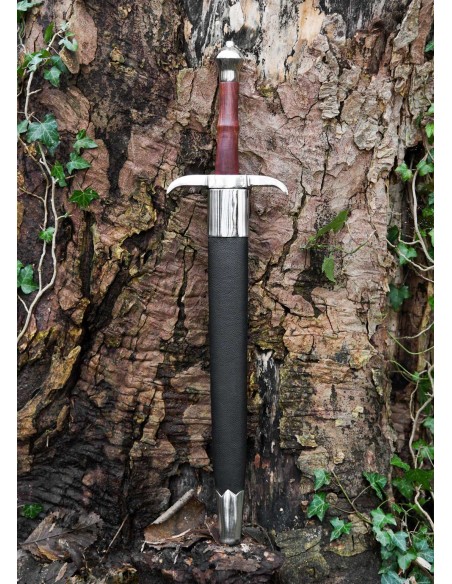 Daga medieval con funda