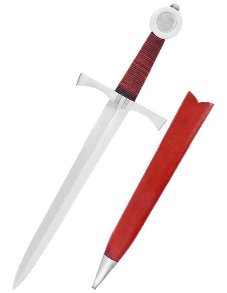 Daga medieval con vaina (Con filo y sin filo)