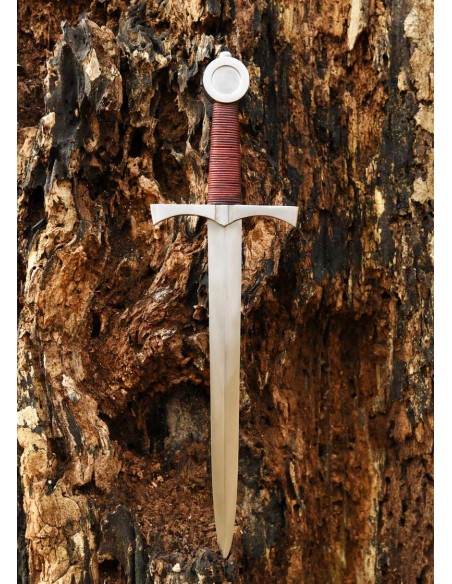 Daga medieval con vaina (Con filo y sin filo)