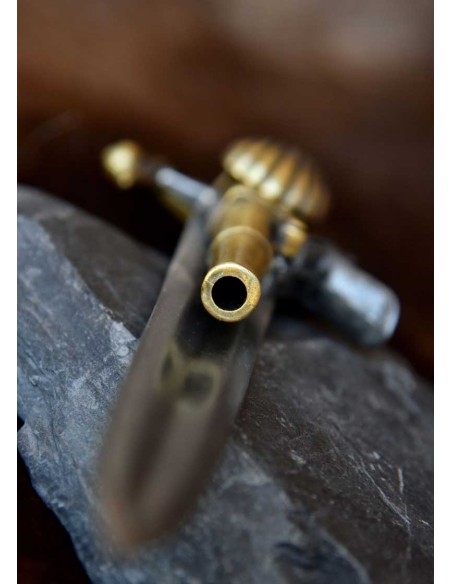 Réplica de pistola-daga francesa, siglo XVIII