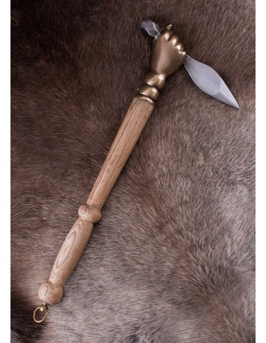 Martillo de guerra gótico del siglo XVI, con...