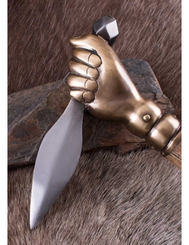 Martillo de guerra gótico del siglo XVI, con...