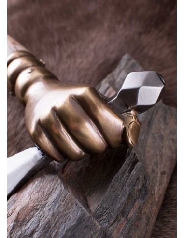 Martillo de guerra gótico del siglo XVI, con...