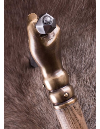 Martillo de guerra gótico del siglo XVI, con...