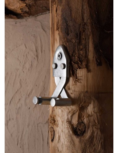 Soporte de pared para espada, acero - Montaje...