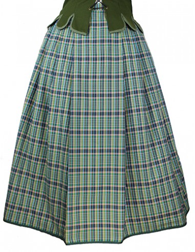 Saya de baile, color: c-1, verde