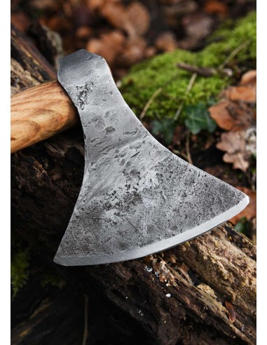 Hacha vikinga de acero forjado a mano, tipo M