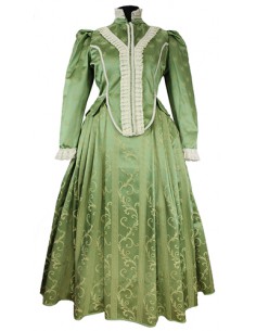 Traje regional de gala, Huesca, color: verde.
