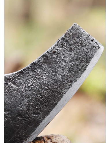 Hacha vikinga de acero forjado a mano, tipo C