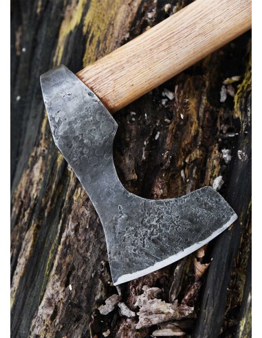 Hacha vikinga de acero forjado a mano, tipo B