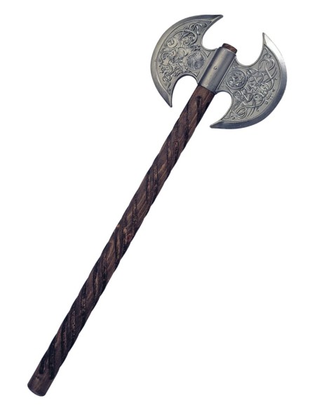 Hacha Medieval de doble filo