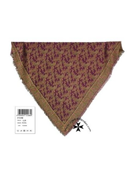Pañuelo viscosa ref. P729M, 115x115 cm. (Varios colores).