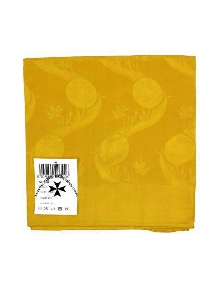 Pañuelo de cabeza-cachirulo, ref.NC185. (Oro).