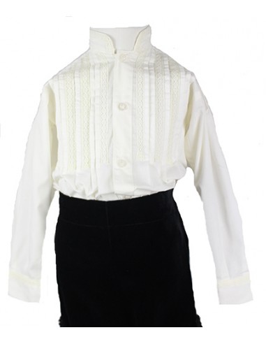 Blusa regional niño, río Jalón.