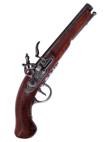 Réplica de una pistola de chispa francesa,...