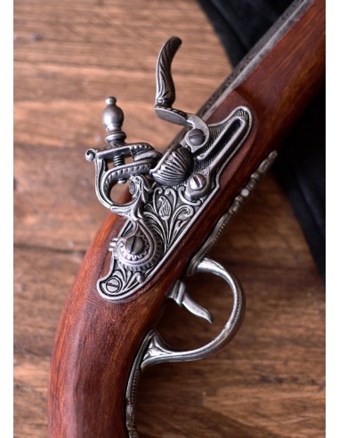 Réplica de una pistola de chispa francesa,...