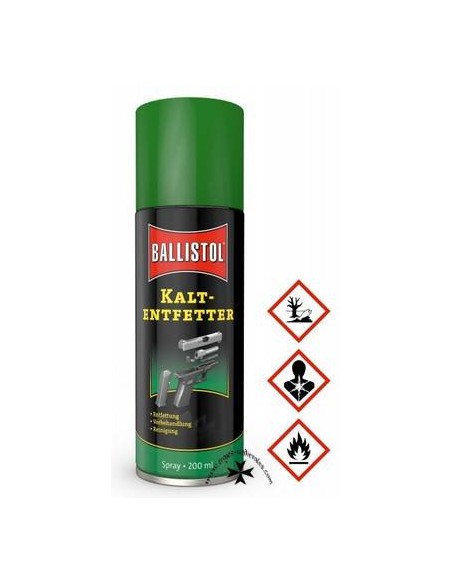 Spray desengrasante, Ballystol,  200 ml.