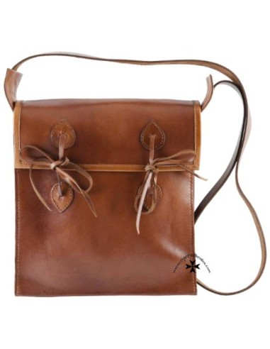 Bolso Romano de piel auténtica.