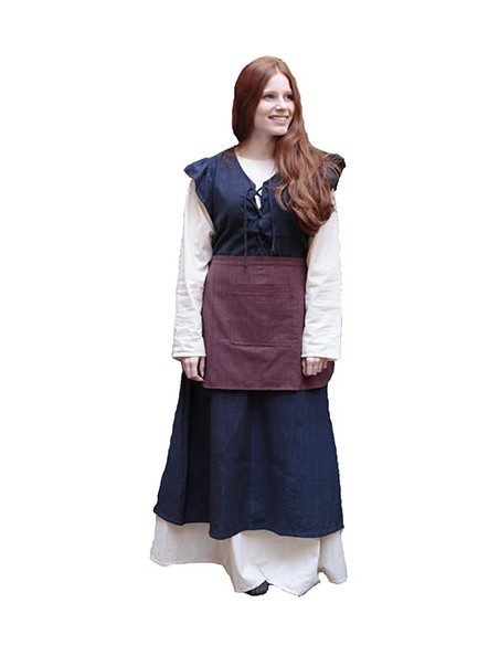 Conjunto medieval Agga, negro.