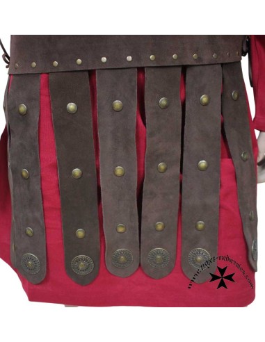 Roman Leather Cuirass with Integrated Cingulum...