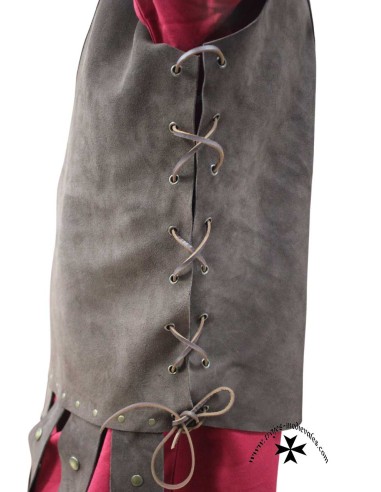 Roman Leather Cuirass with Integrated Cingulum...