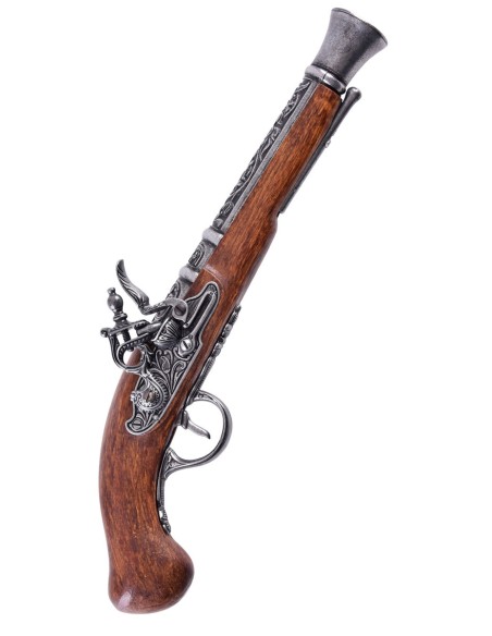 Pirate Flintlock Pistol, 18th Century, Replica