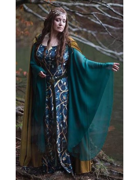 Vestido Élfico, verde.